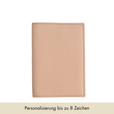 Passport Cover Grained Leather | Beige