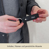Keycharm Classic | Black & Silver