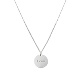 Personalised engraving pendant real gold | name