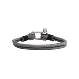 Graues Armband für Männer aus Nylon | MERSOR