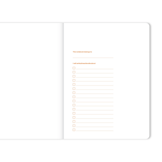Notizbuch Journal | Leinenstoff