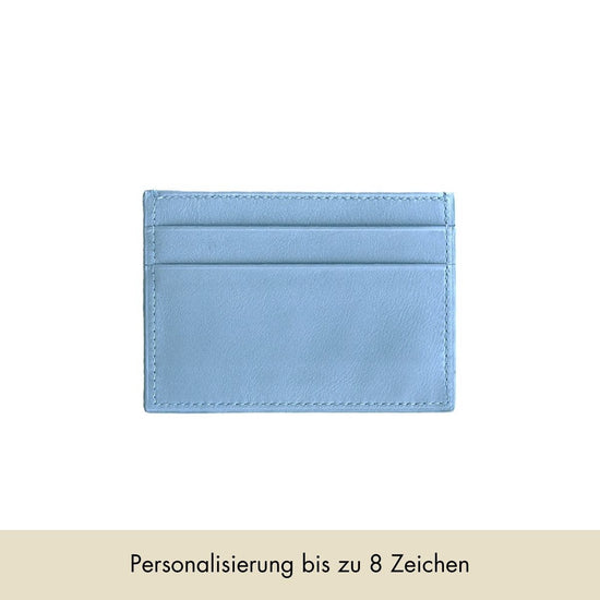 Cardholder Smooth Leather | Ice Blue