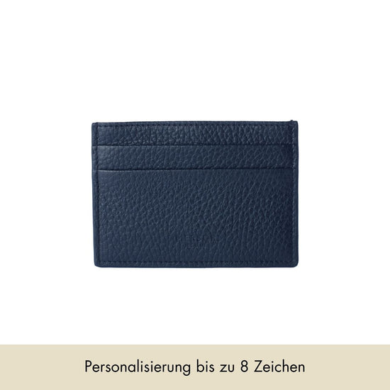 Cardholder Grained Leather | Night Blue