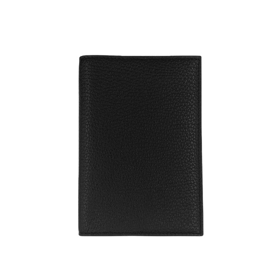 Passport Cover Grained Leather | Black